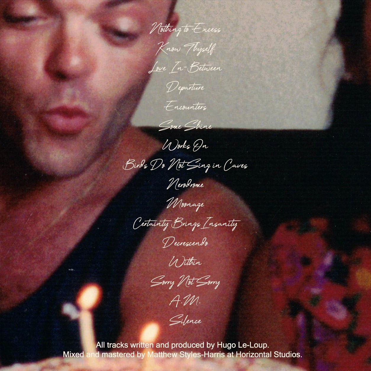 Nothing To Excess back cover artwork
